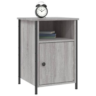 vidaXL Bedside Cabinets 2 pcs Grey Sonoma 40x42x60 cm Engineered Wood