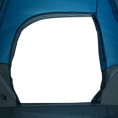 vidaXL Family Tent Dome 9-Person Blue Waterproof