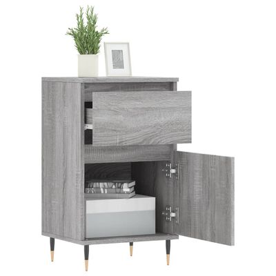 vidaXL Sideboard Grey Sonoma 40x35x70 cm Engineered Wood