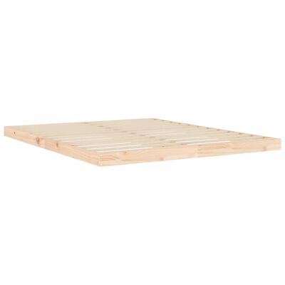 vidaXL Bed Frame without Mattress 160x200 cm Solid Wood Pine