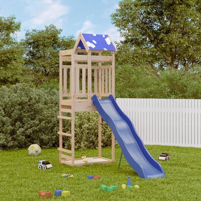 vidaXL Outdoor Playset Solid Wood Pine