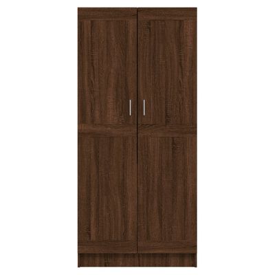 vidaXL Wardrobe Brown Oak 82.5x51.5x180 cm Engineered Wood