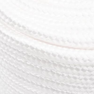 vidaXL Boat Rope Full White 18 mm 100 m Polypropylene