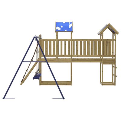 vidaXL Outdoor Playset Impregnated Wood Pine