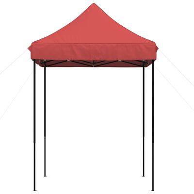 vidaXL Foldable Party Tent Pop-Up Burgundy 200x200x306 cm