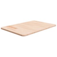 vidaXL Bathroom Countertop 60x40x1.5 cm Untreated Solid Wood
