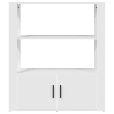 vidaXL Sideboard White 80x30x90 cm Engineered Wood