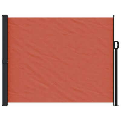 vidaXL Retractable Side Awning Terracotta 160x500 cm