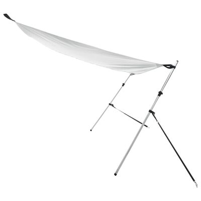 vidaXL T-Top Shade Extension White 170x170x(115-183) cm