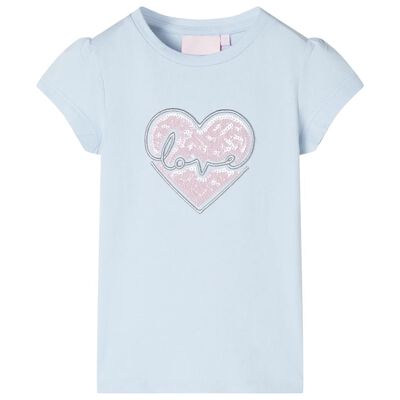 Kids' T-shirt Light Blue 128