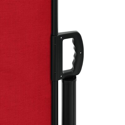 vidaXL Retractable Side Awning Red 120x300 cm