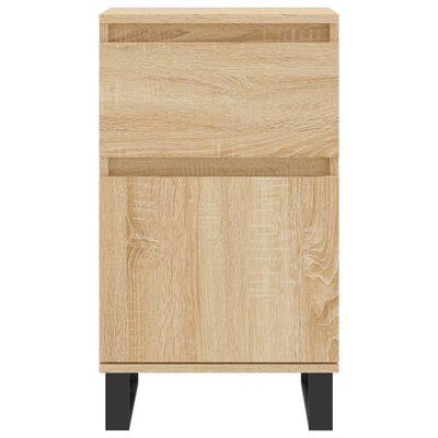 vidaXL Sideboard Sonoma Oak 40x35x70 cm Engineered Wood