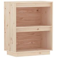 vidaXL Console Cabinet 60x34x75 cm Solid Wood Pine