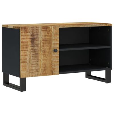 vidaXL TV Cabinet 80x33x46 cm Solid Wood Mango&Engineered Wood