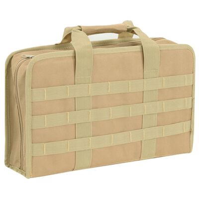 vidaXL Pistol Bag Khaki 40x24x10 cm Oxford Fabric