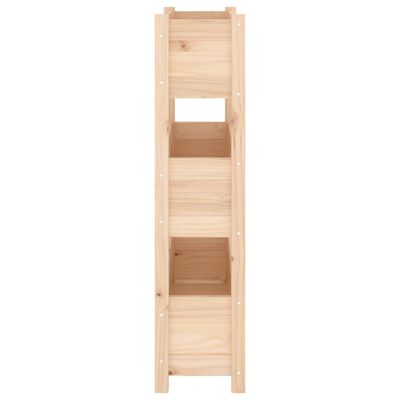 vidaXL Planter 77x25x104.5 cm Solid Wood Pine