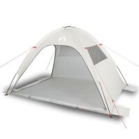 vidaXL Beach Tent Grey Waterproof