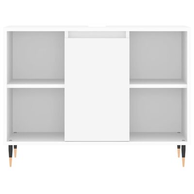 vidaXL Bathroom Cabinet White 80x33x60 cm Engineered Wood