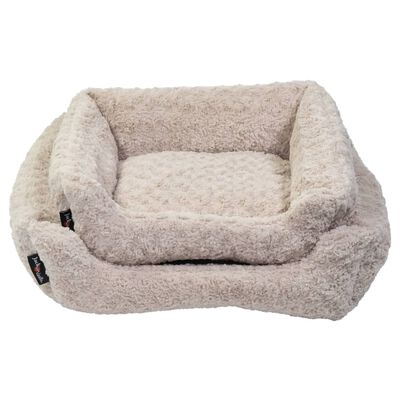 Jack and Vanilla Pet Sofa Softy S 60x52x18 cm Rosette Beige