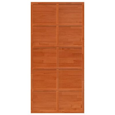 vidaXL Barn Door Wax Brown 100x208 cm Solid Wood Pine