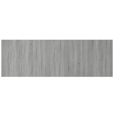 vidaXL Wall Headboard Grey Sonoma 240x1.5x80 cm Engineered Wood