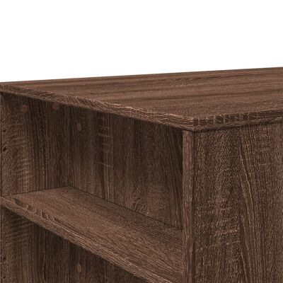 vidaXL Coffee Table Brown Oak 102x55x42 cm Engineered Wood