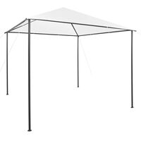 vidaXL Gazebo 3x3x2.9 m White 180 g/m²