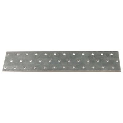 vidaXL Perforated Plates 40 pcs 2 mm 240x60 mm Galvanised Steel