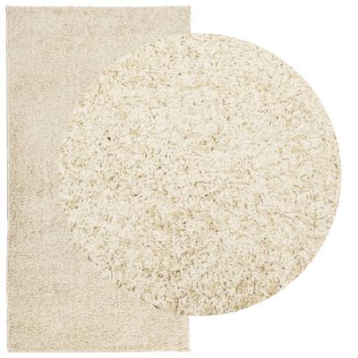 vidaXL Shaggy Rug PAMPLONA High Pile Modern Gold 80x150 cm