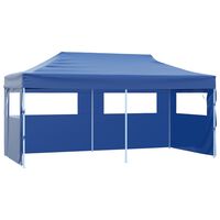 vidaXL Blue Foldable Pop-up Party Tent 3 x 6 m