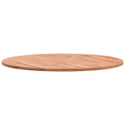 vidaXL Table Top Ø70x1.5 cm Round Solid Wood Beech