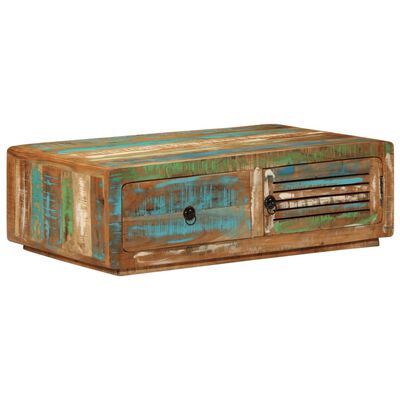 vidaXL Coffee Table 89x55x29 cm Solid Wood Reclaimed