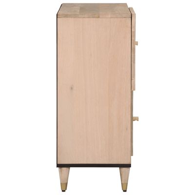 vidaXL Side Cabinet 80x33x75 cm Solid Wood Mango