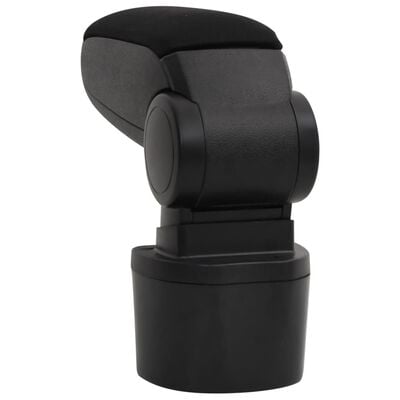 vidaXL Car Armrest Black 14.5x31.5x(30-48) cm ABS