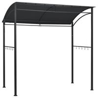 vidaXL BBQ Gazebo 215x150x220 cm Anthracite Steel