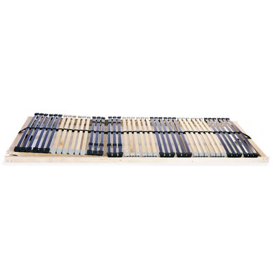 vidaXL Slatted Bed Bases without Mattress 2 pcs with 42 Slats 80x200 cm