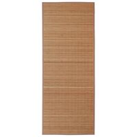 vidaXL Rug Bamboo 160x230 cm Brown