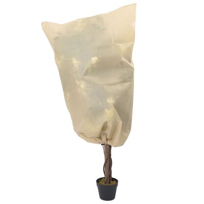 vidaXL Plant Fleece Covers with Drawstring 8 pcs 70 g/m² 0.8x1.2 m