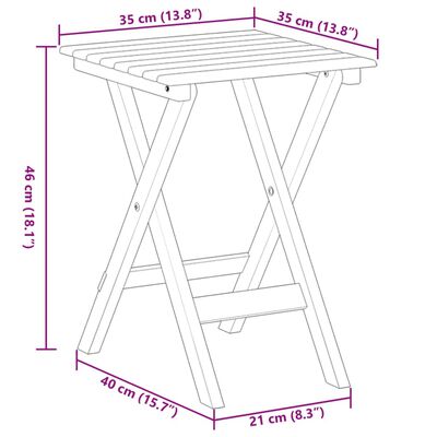 vidaXL Rocking Chairs 2pcs with Foldable Table Grey Solid Wood Poplar