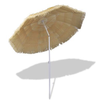 vidaXL Tilt Beach Parasol Hawaii Style