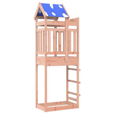 vidaXL Play Tower 85x52.5x239 cm Solid Wood Douglas Fir