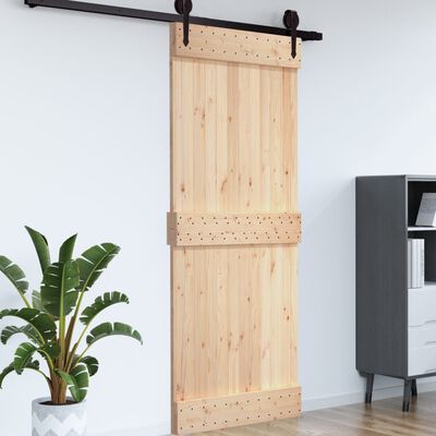 vidaXL Door NARVIK 100x210 cm Solid Wood Pine