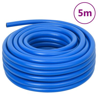 vidaXL Air Hose Blue 0.7" 5 m PVC