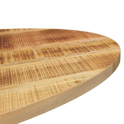 vidaXL Table Top 80x40x2.5 cm Oval Solid Wood Mango