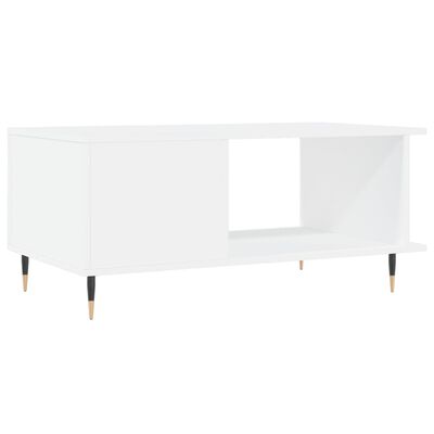 vidaXL Coffee Table White 90x50x40 cm Engineered Wood