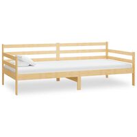 vidaXL Day Bed without Mattress Solid Wood Pine 90x200 cm