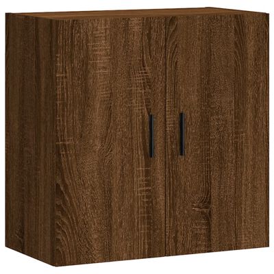 vidaXL Wall Cabinet Brown Oak 60x31x60 cm Engineered Wood