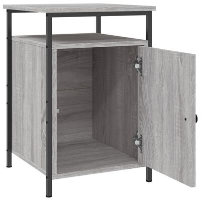 vidaXL Bedside Cabinets 2 pcs Grey Sonoma 40x42x60 cm Engineered Wood