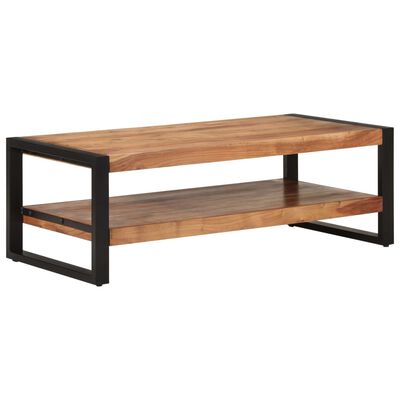 vidaXL Coffee Table 120x55x40 cm Solid Wood Acacia