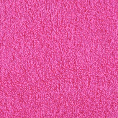 vidaXL 8 Piece Premium Towel Set SOLUND Pink 600 gsm